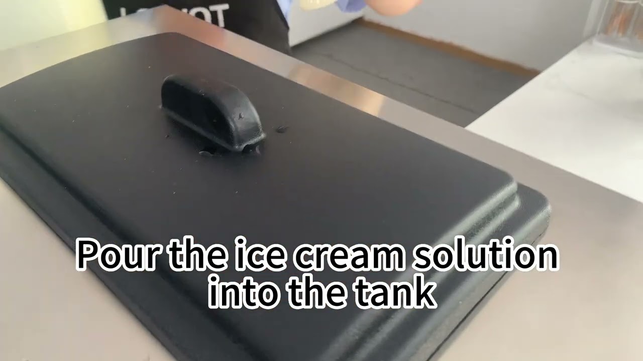 Mix your own unique ice cream solution#softicecream