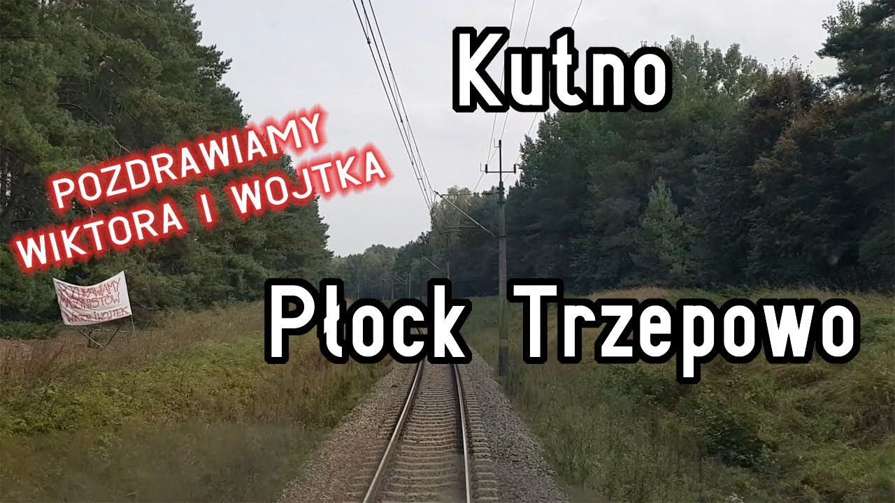 [ CabView ] Kutno - Płock Trzepowo - Pozdrawiamy Wiktora i Wojtka - Paprykowe Filmy
