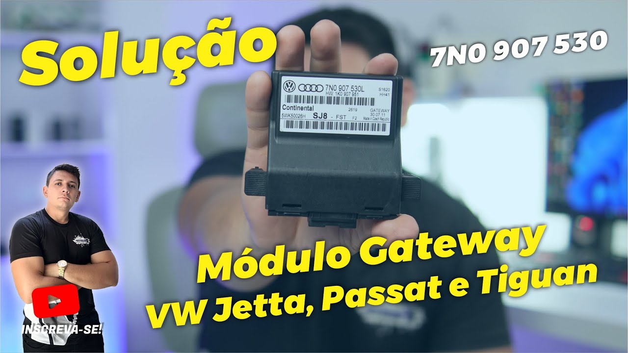 Módulo Gateway VW Passat - Gabriel - Solução 100% Original   7N0907530 7N0 907 530