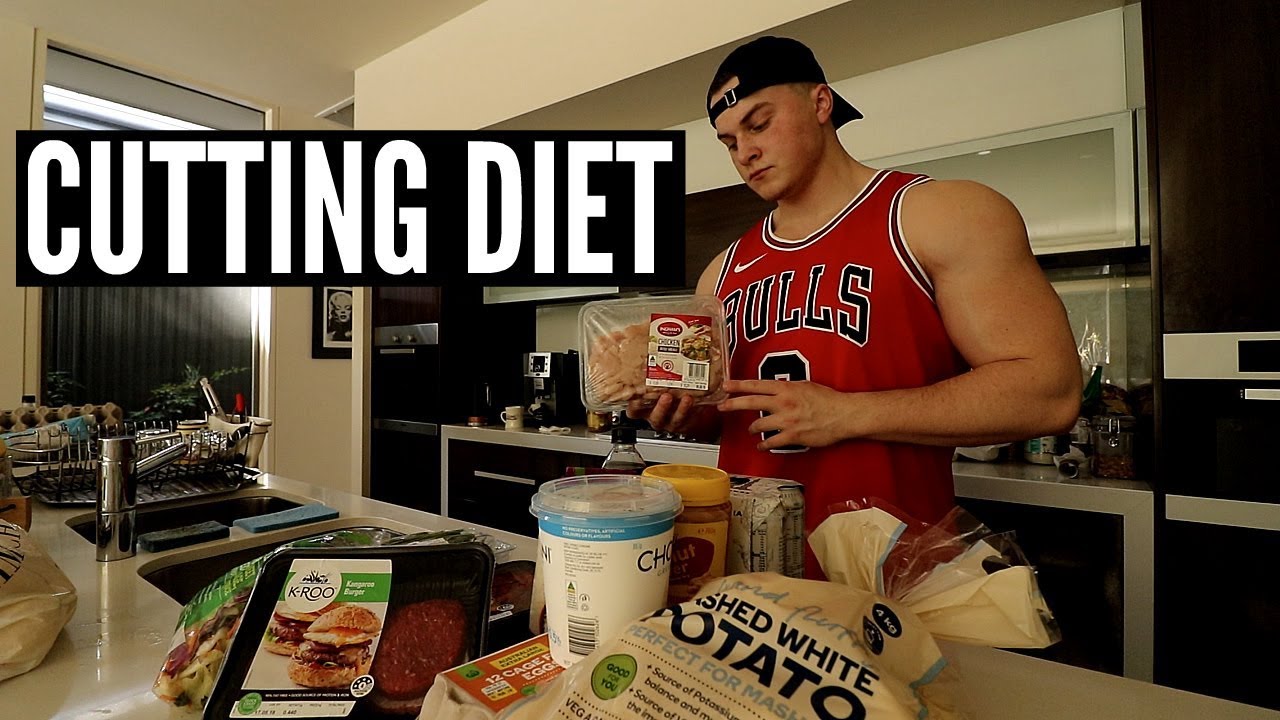 MY CUTTING DIET: Meal By Meal | Shopping & Cooking | Taylor Crabtree