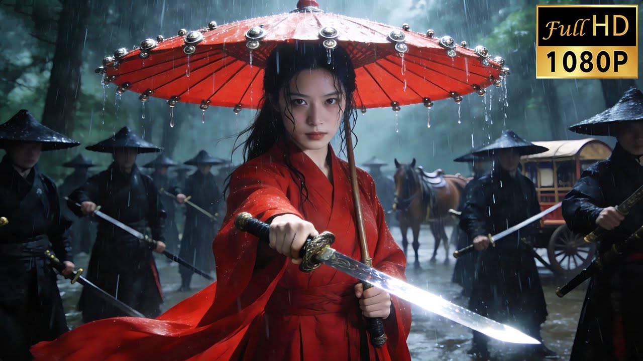 【FULL MOVIE】柔弱女子竟是武功高手，一劍擊飛埋伏在暗處的刺客！ #chinesedrama #功夫#古装武侠