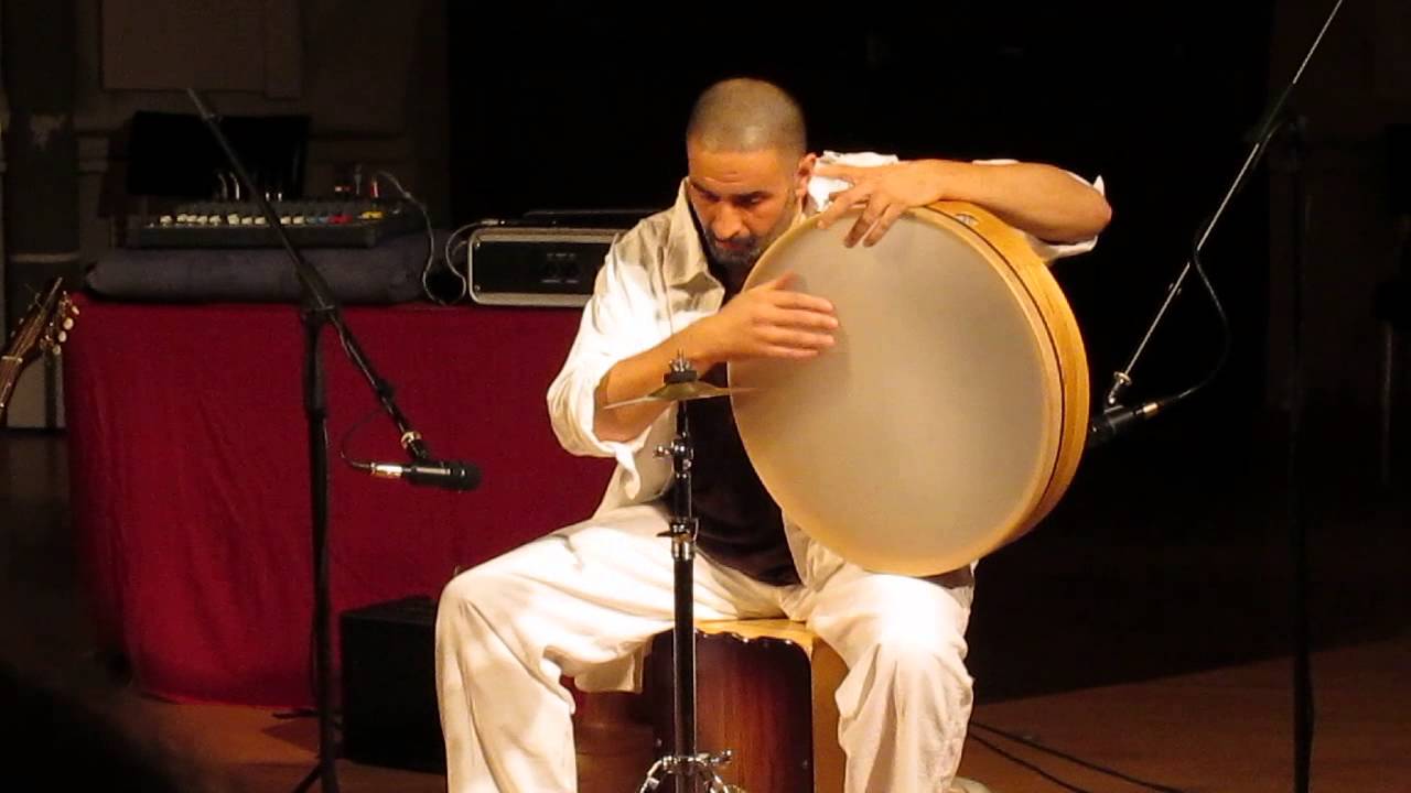 Malik Adda, solo tar (frame drum).