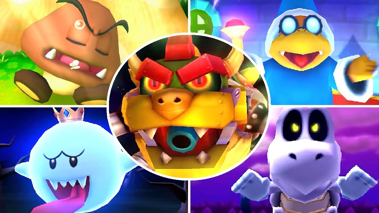 Mario Party Star Rush - All Bosses (Master Difficulty)