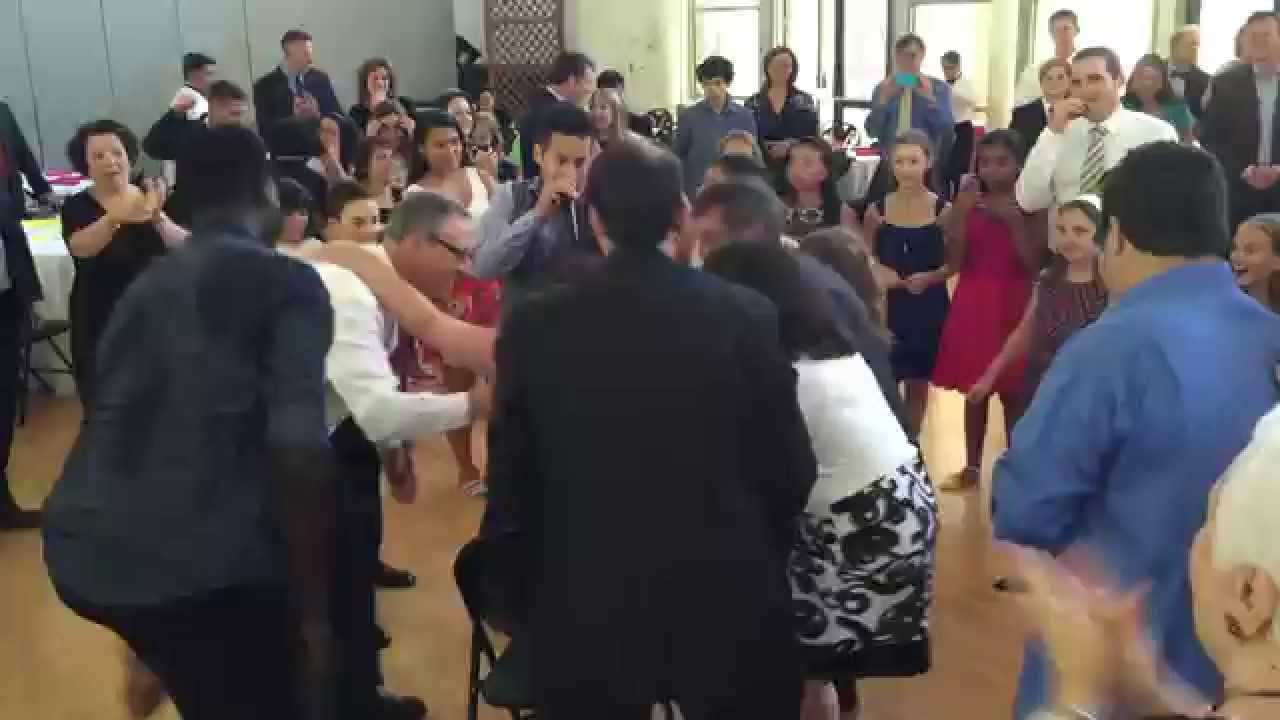 The Kol Haruch Klezmer Band performing The Hora