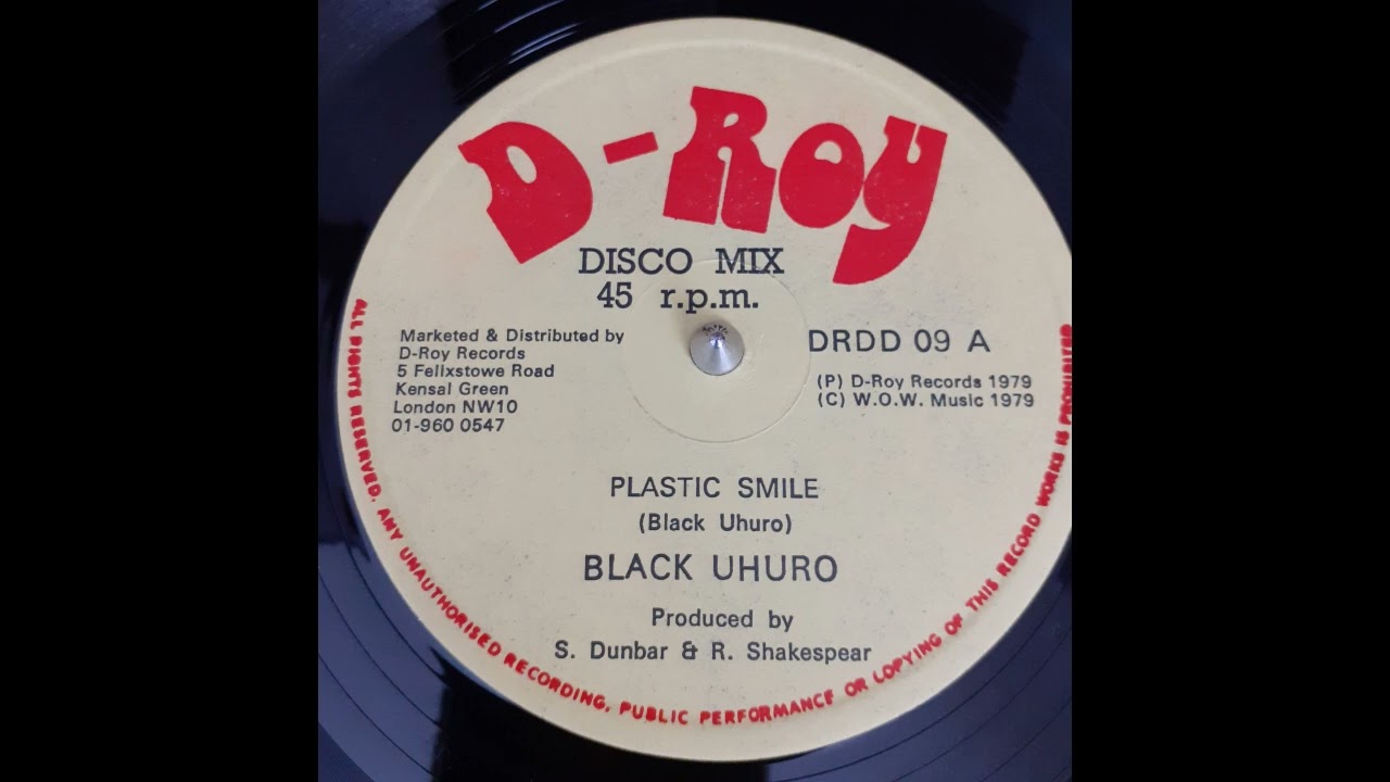 BLACK UHURU - Plastic Smile EXTENDED 1979