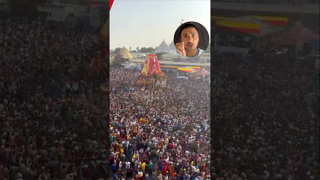 Another side of Jagannath rath yatra? #jagannath #jagannathtemple #humanity #shorts