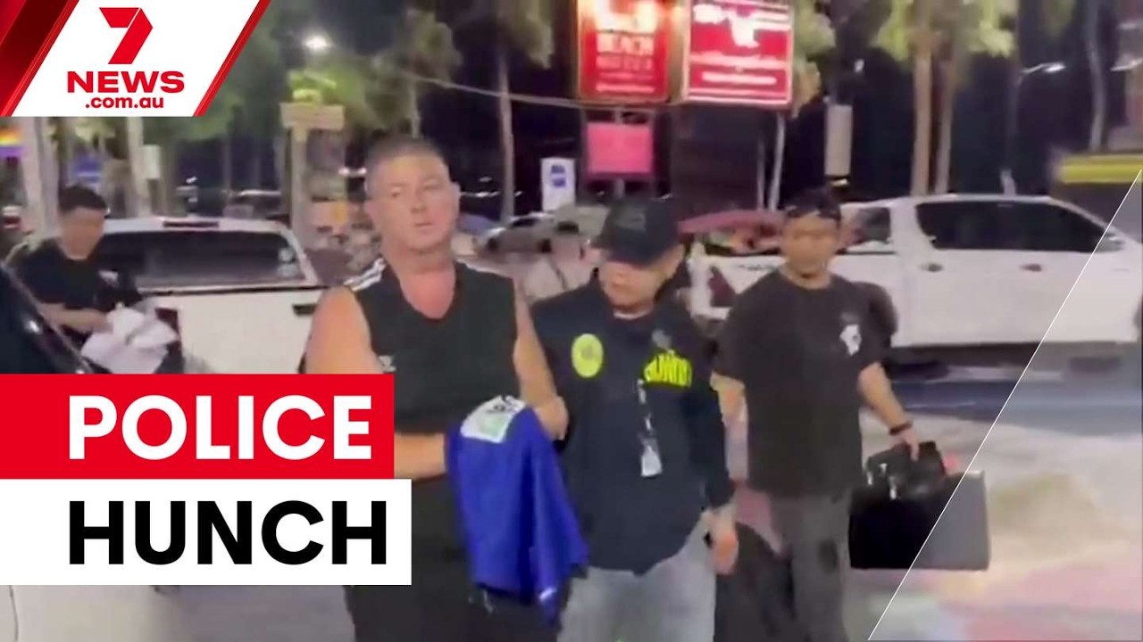Thai police reveal unexplainable hunch in murder arrest | 7NEWS