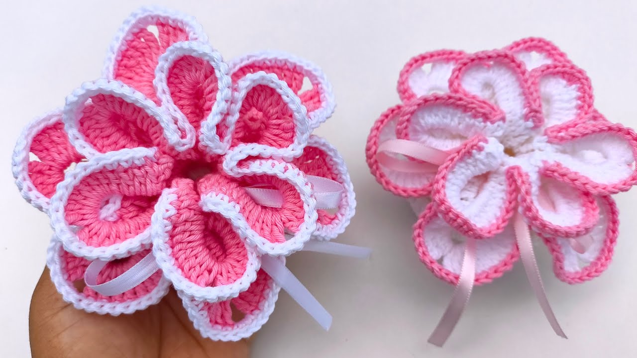 PORTA SABONETE ELEGÂNCIA EM CROCHÊ 🌸 sachê perfumado em crochê 