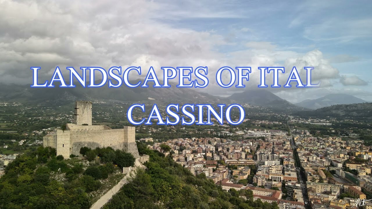 LANDSCAPES OF ITALY LAZIO CASSINO ABBAZIA DI MONTECASSINO MAVIC AIR 2
