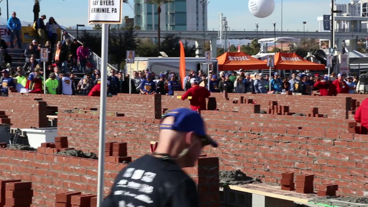 SPEC MIX BRICKLAYER 2018 | Чемпионат каменщиков 2018