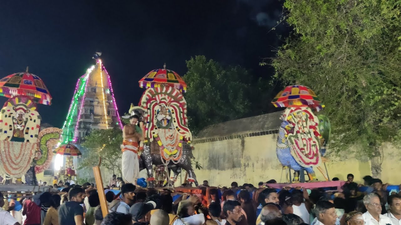 Thiruchenggattangudi (திருச்செங்காட்டங்குடி)| 5 ஆம் நாள் உற்சவம் | ரிஷப வாகனம்  | April 2023