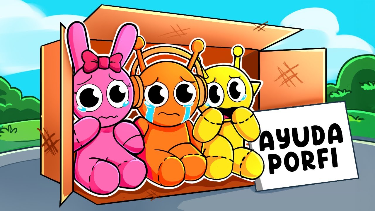 PELUCHES SPRUNKIS han sido ABANDONADOS en Roblox (Sprunki)