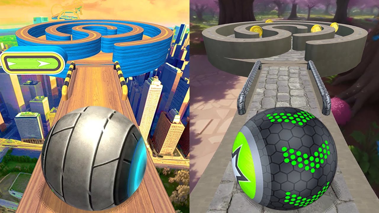 🌈 Going Balls VS Rolling Balance Ball 3D,GyroSphere Trials,Temple Rolling Balls,Action Balls