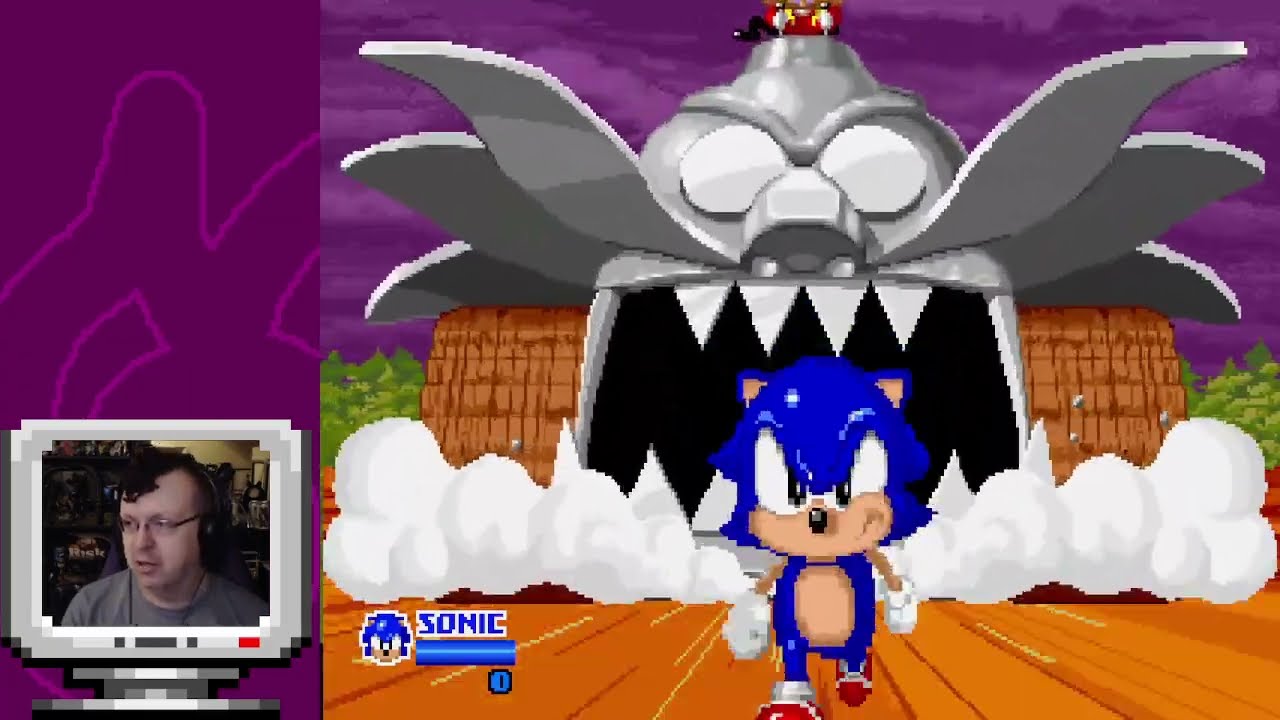 Hog and ball torture. - SegaSonic The Hedgehog (with a trackball for as much as that helped)