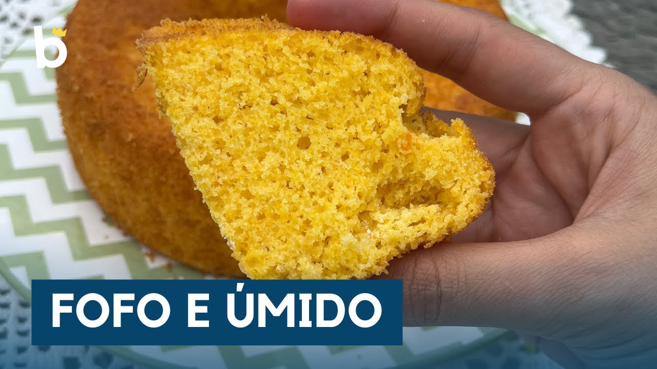 SEM GLÚTEN! Bolo de cenoura com laranja