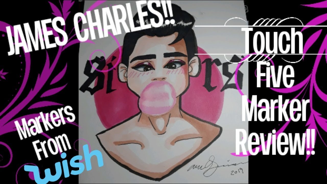 Reviewing Touch Five Markers From Wish!!!!