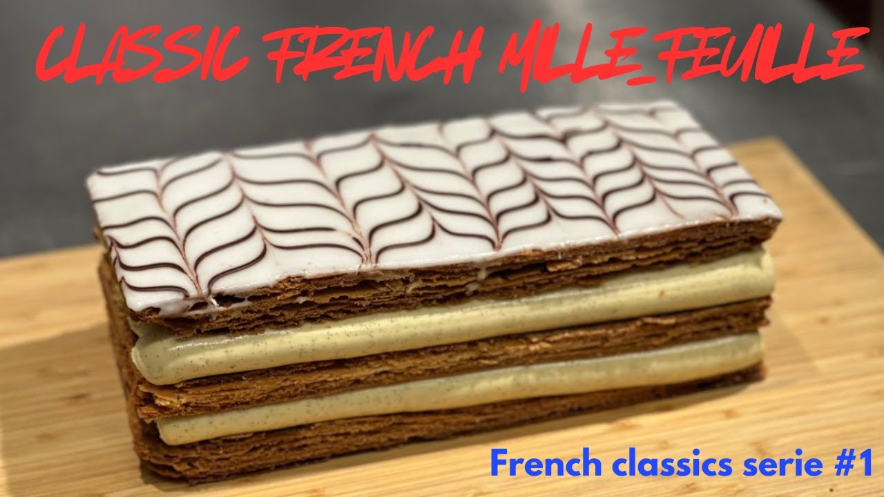 Classic French Mille-Feuille | Full Assembly & Decoration