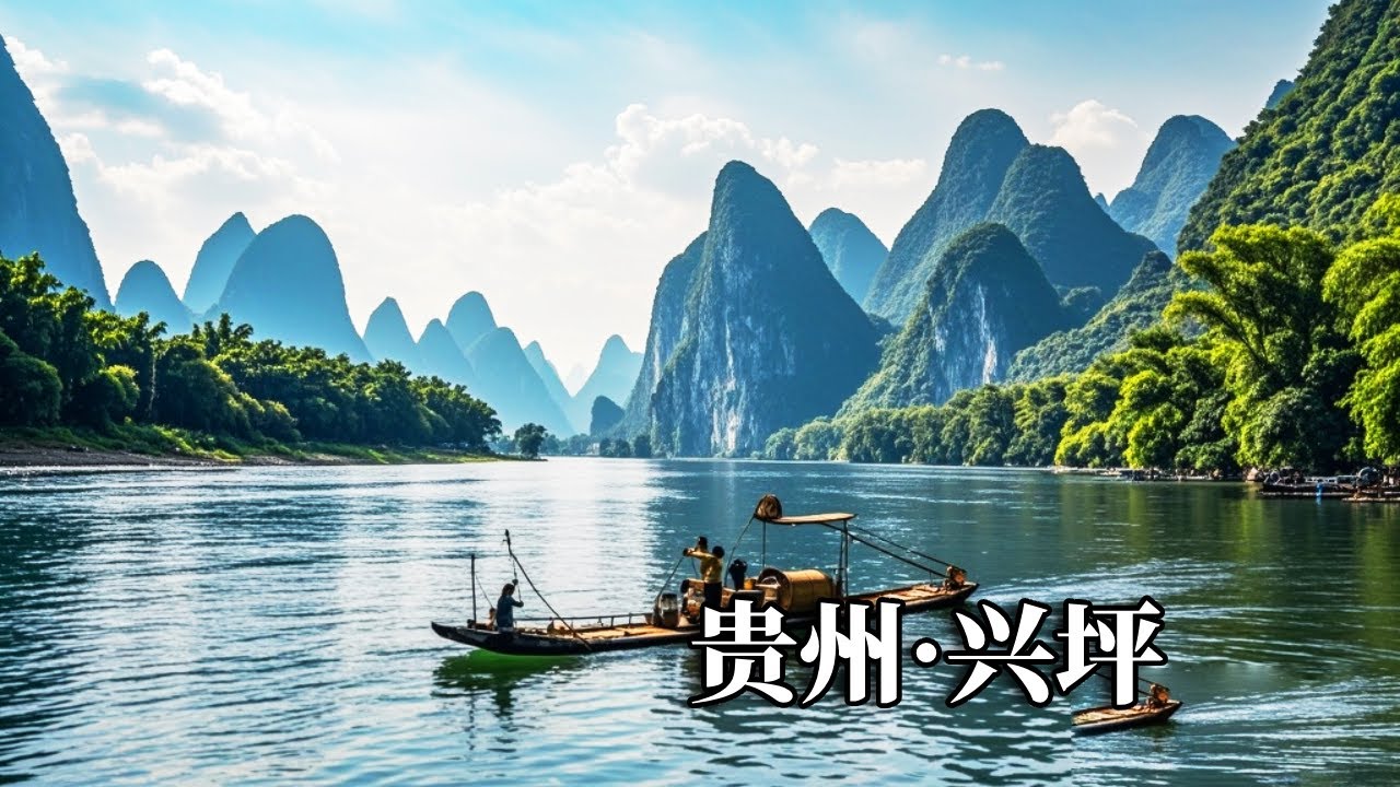 二十元背景取景地！来桂林阳朔一定要去兴坪，漓江山水诚不欺我【行走世界的北京老刘】