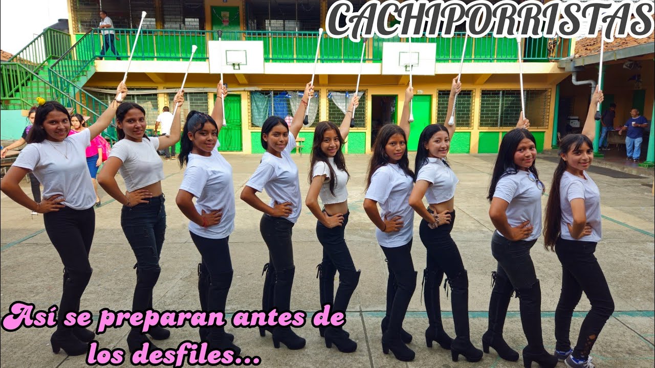Cachiporristas Tomas Medina, Santa Ana El Salvador