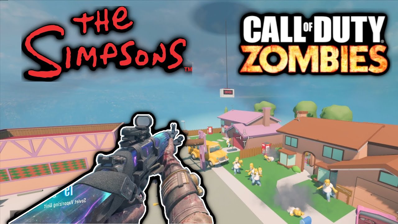 The Simpsons Zombies Map - Black Ops 3 Modded Zombies