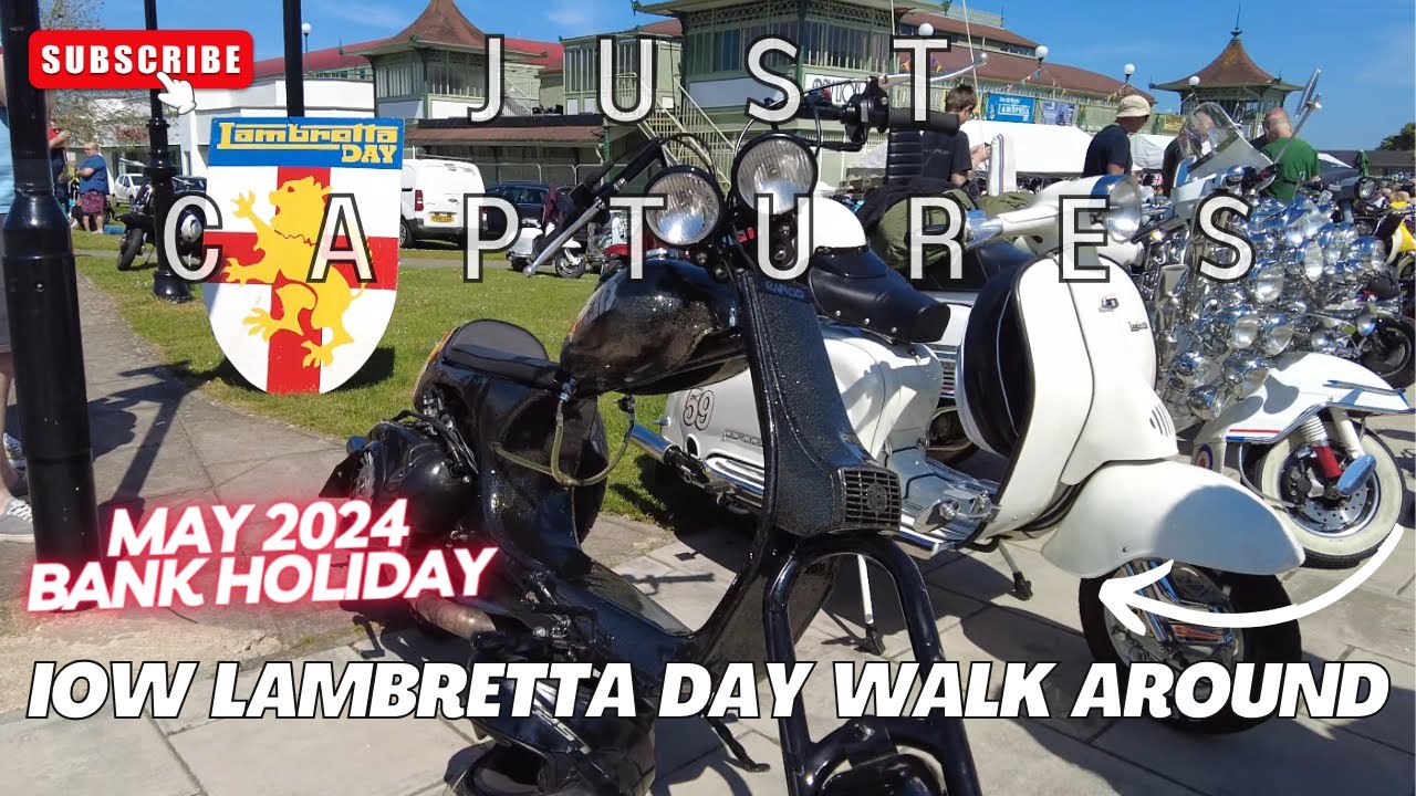 Lambretta Day Isle of Wight Saturday Walk Around