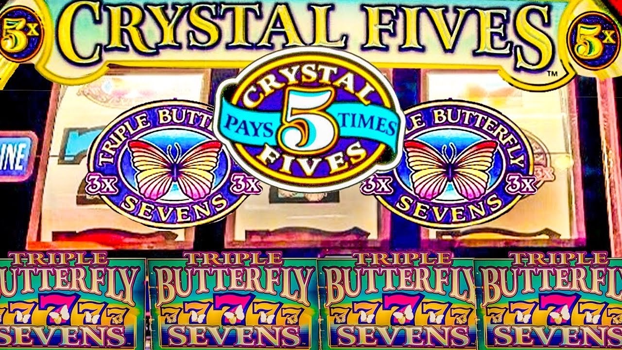 Old School Crystal Fives and Triple Butterfly Sevens Classic Slots