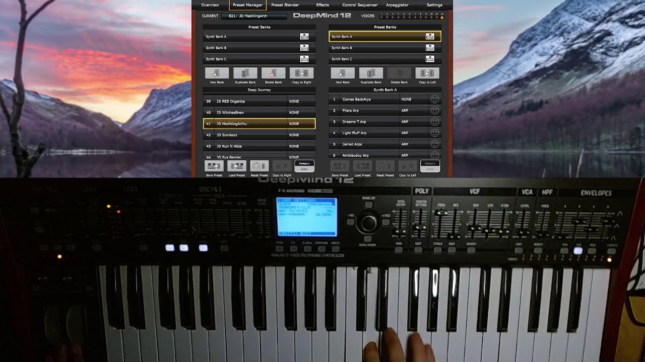 Behringer Deepmind 12 Synthesizer Soundsets offer over 400 presets and Fun