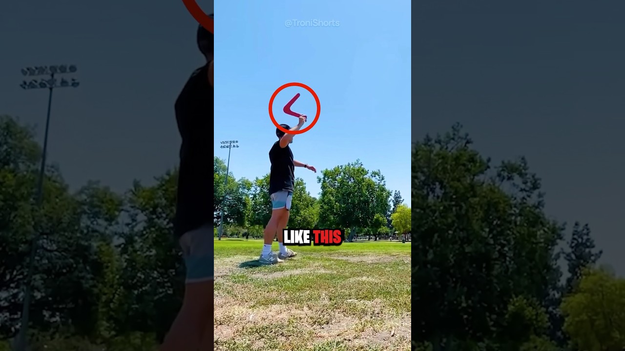How To Throw a Boomerang 😨