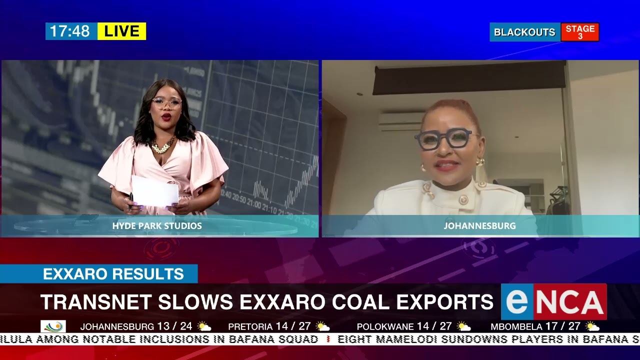Transnet slows Exxaro coal exports