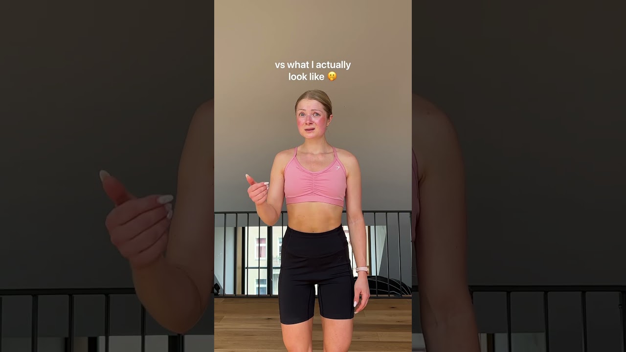 the post workout glow reality 😅😅😅