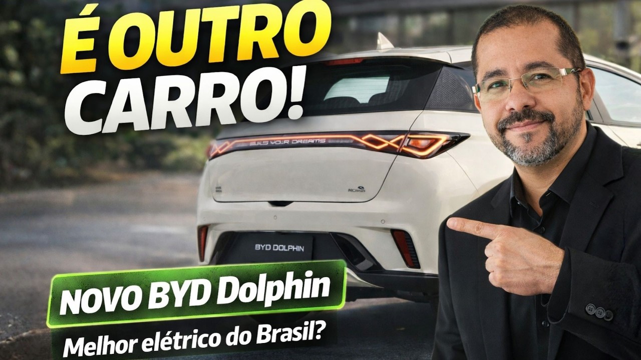 NOVA LINHA BYD DOLPHIN 2026 - Mudanças que Pegam de surpresa