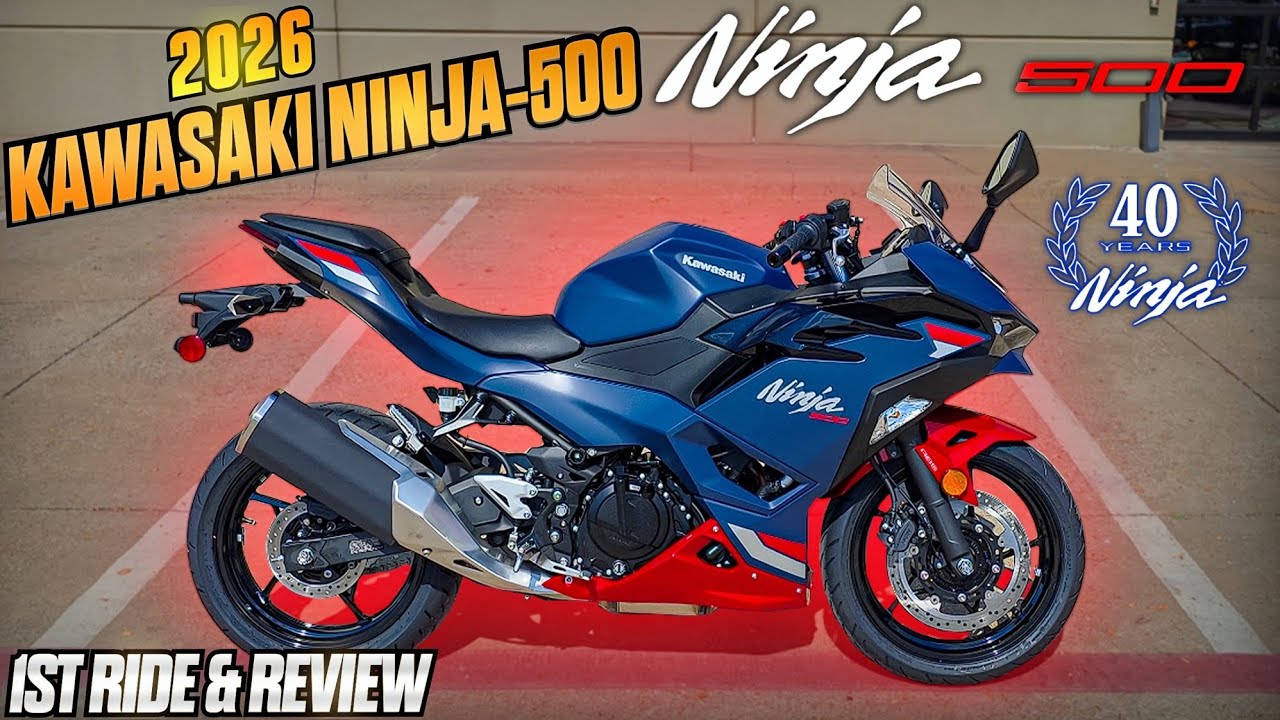Первая поездка и обзор Kawasaki Ninja 500 2026 года | УЗНАЙТЕ, ПОЧЕМУ ЭТО ЛИДЕР 500-КУБКОВОГО КЛА...