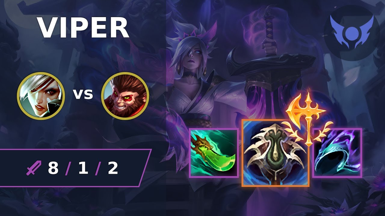[ Viper ] Riven TOP vs Wukong | Low ELO Adventure 2024 #31