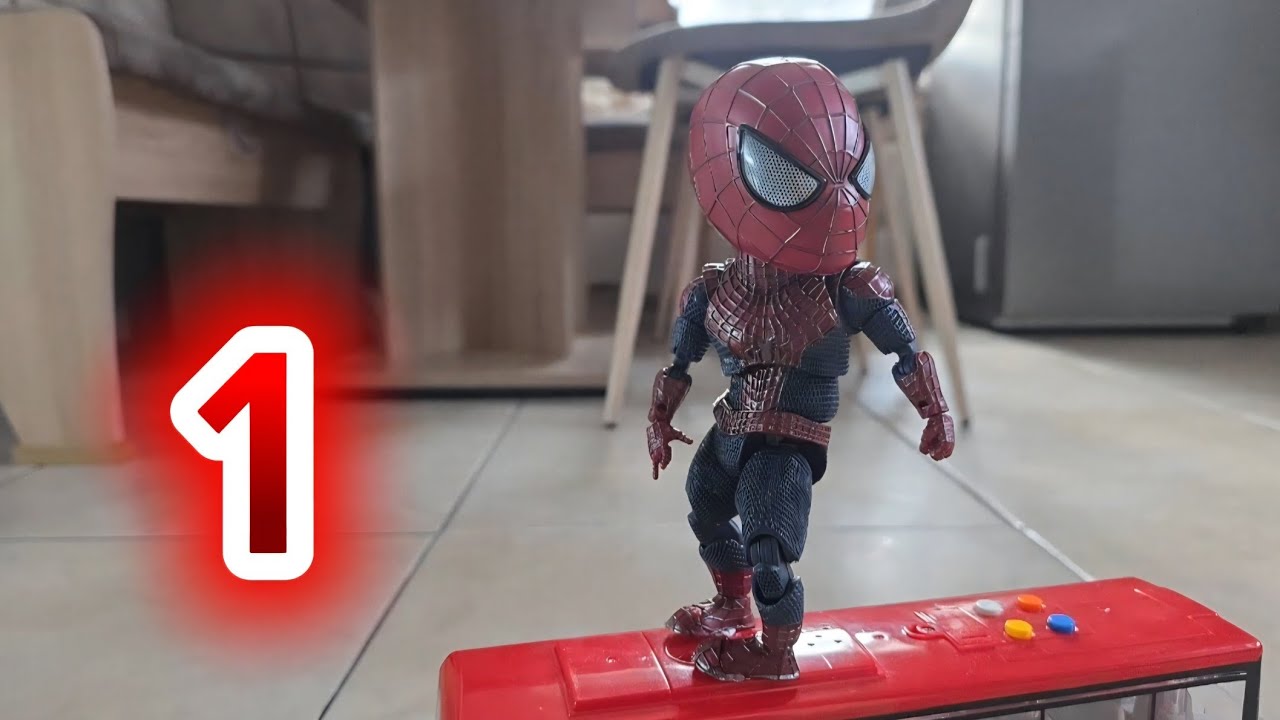 SPIDERMAN Stop Motion Action Video Part 1
