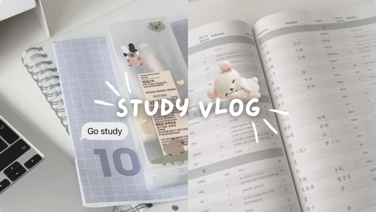 Surviving Finals Week 🎧 | Cozy, Productive Study Vlog