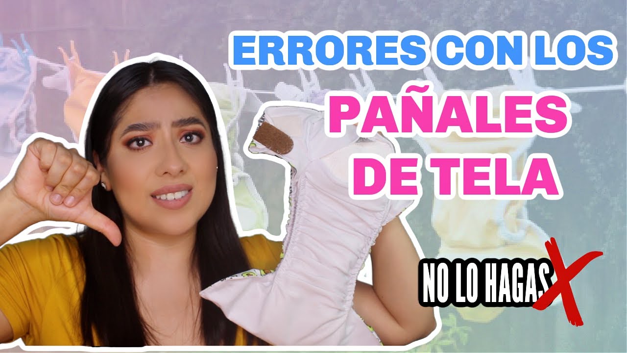 ERRORES COMUNES CON LOS PAÑALES DE TELA #pañalesecologicos #pañalesdetela #pañalear