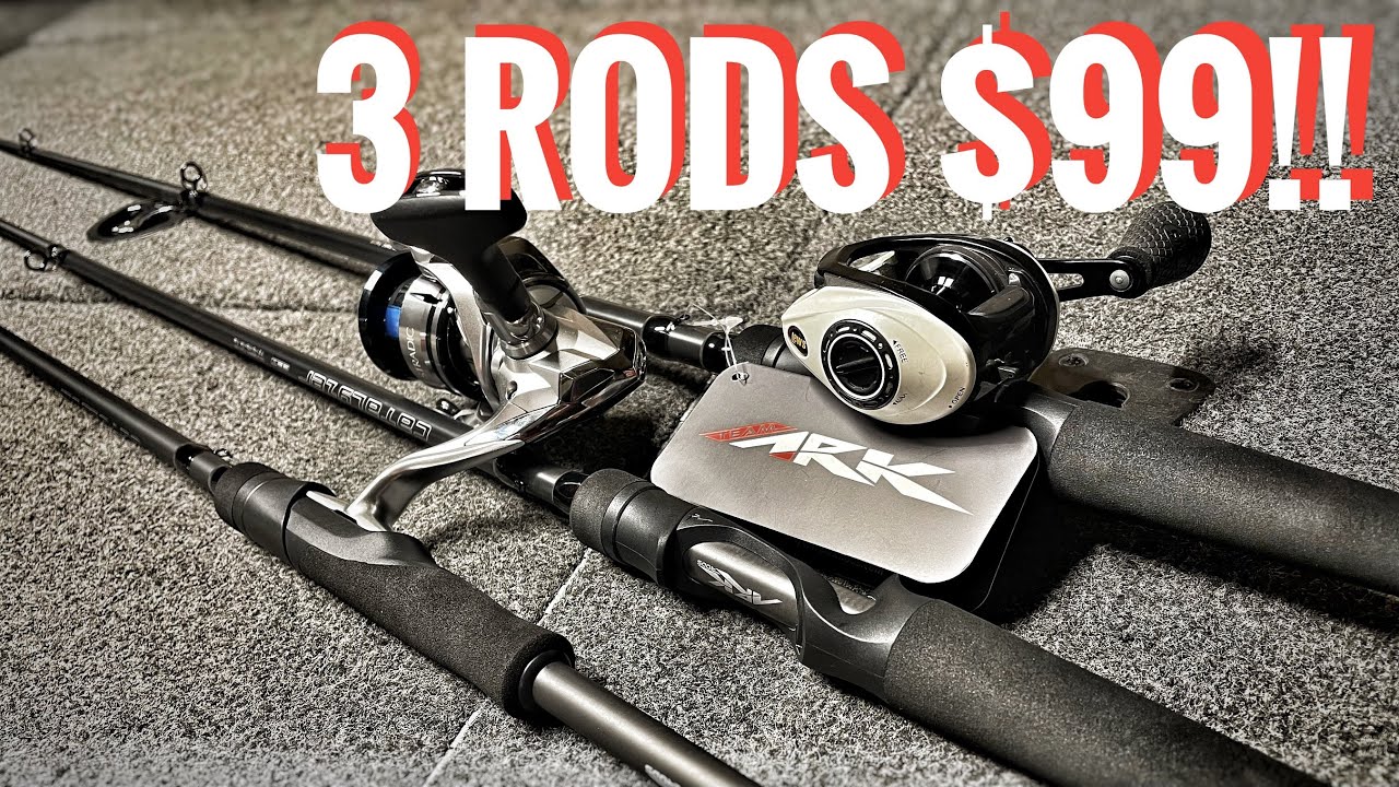 3 Fishing Rods for $99 | ARK Rods Catalyzer