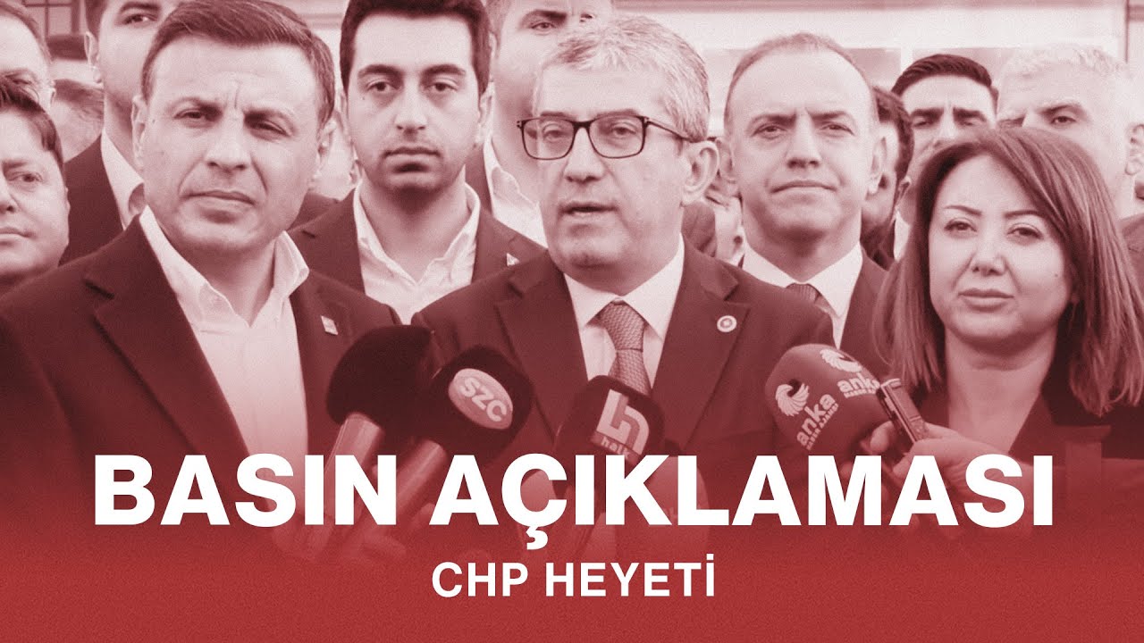 CHP HEYETİ BASIN A&Ccedil;IKLAMASI 08/01/2025