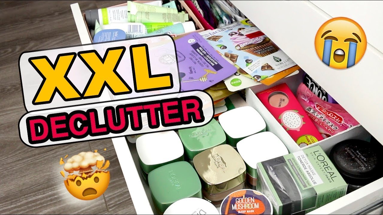 XXL Masken DECLUTTER 🤯 so viel aussortiert...