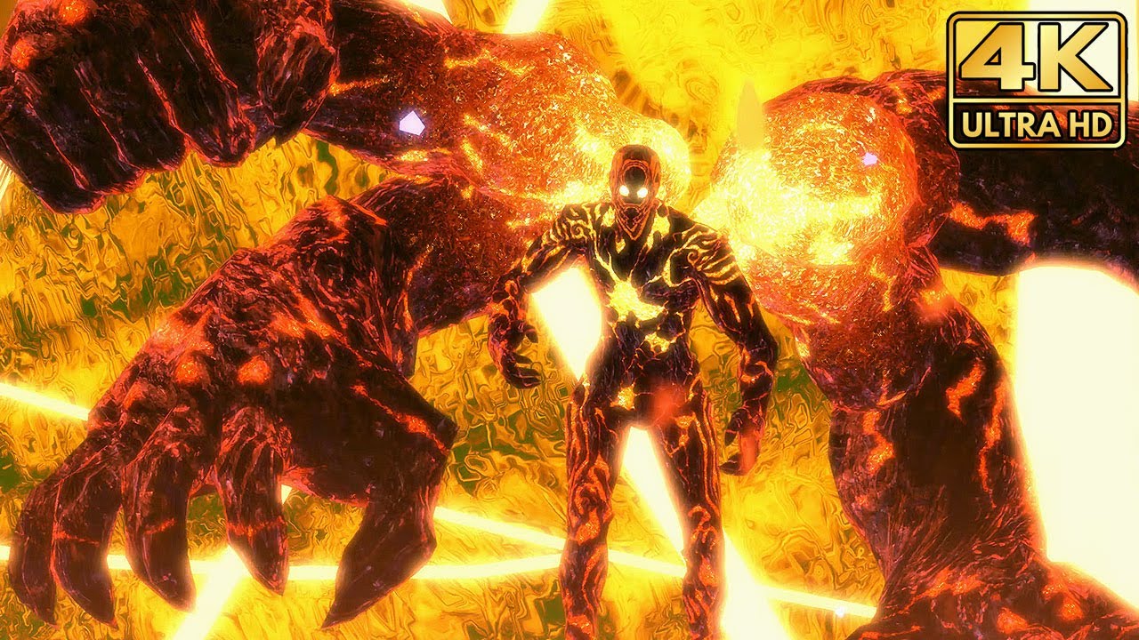 Asura's Wrath - Asura vs Vlitra Core Boss Fight (4K Remaster) @ 4K 60ᶠᵖˢ ✔