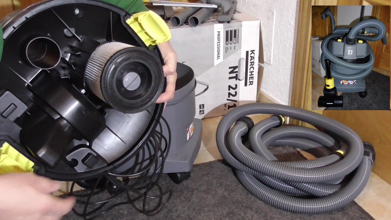 Unboxing KARCHER NT 22/1 AP L Aspiradora Karcher Profesional
