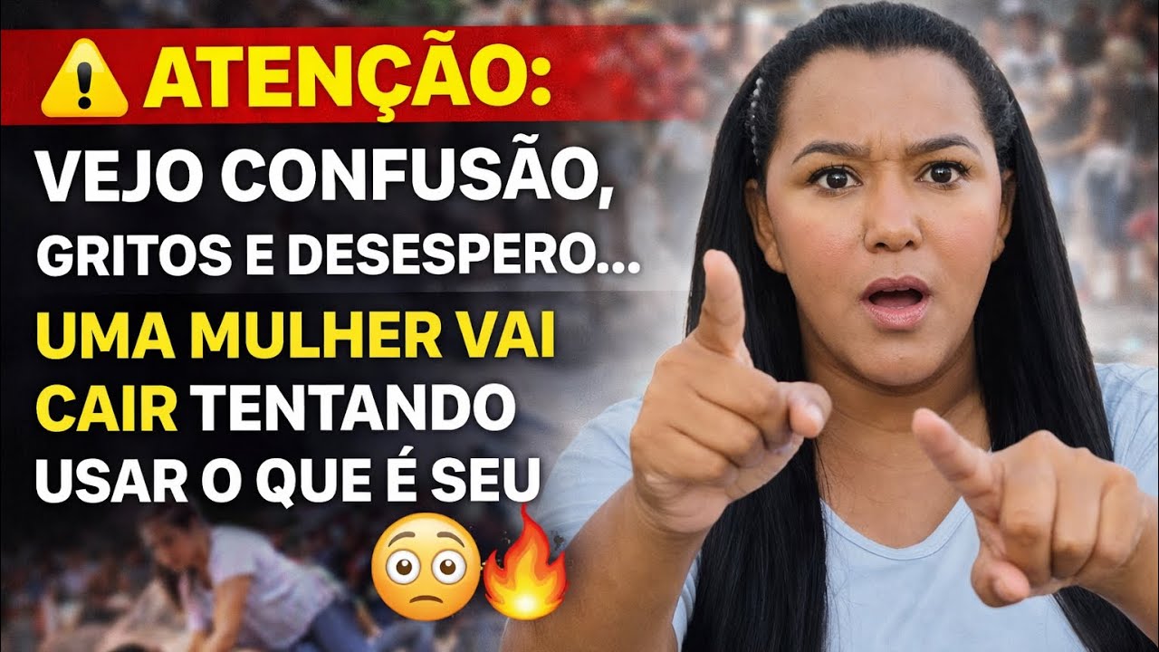 ✅ 🚨 ATENÇÃO: VEJO CONFUSÃO, GRITOS E DESESPERO…UMA MULHER VAI CAIR TENTANDO USAR O QUE É SEU 😳🔥