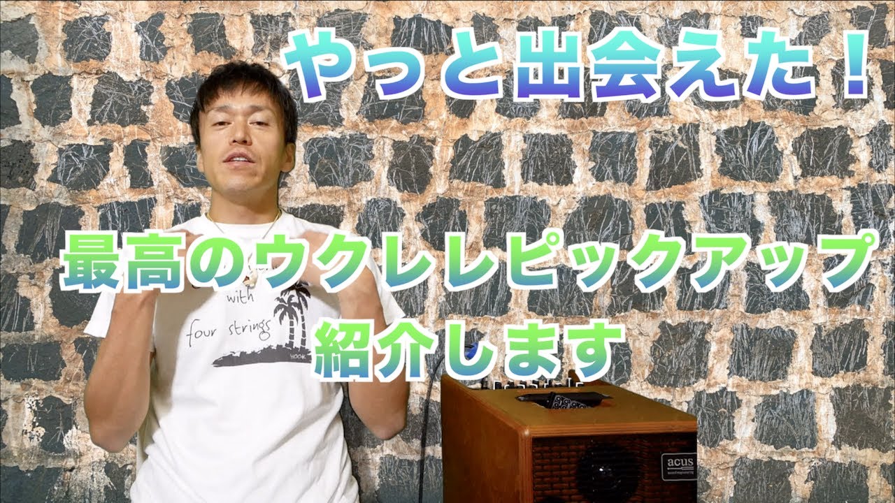 【必見】ウクレレ用ピックアップの解説　/ ＨＯＯＫ