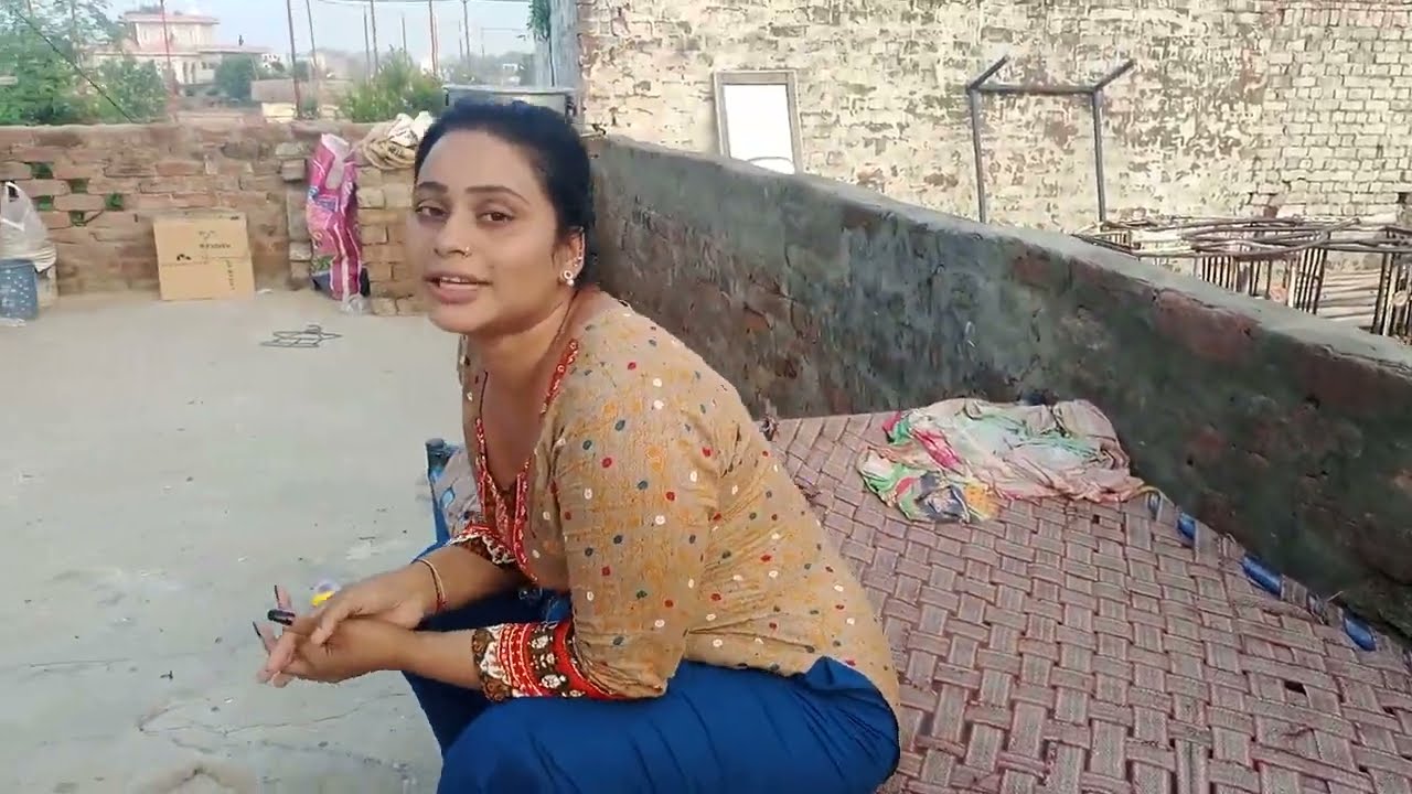 Aaj New Ghar Ki Sari Safai Krdi 🤗 Halat Buri Hogai 😏 Village Punjabi daily Vlog 