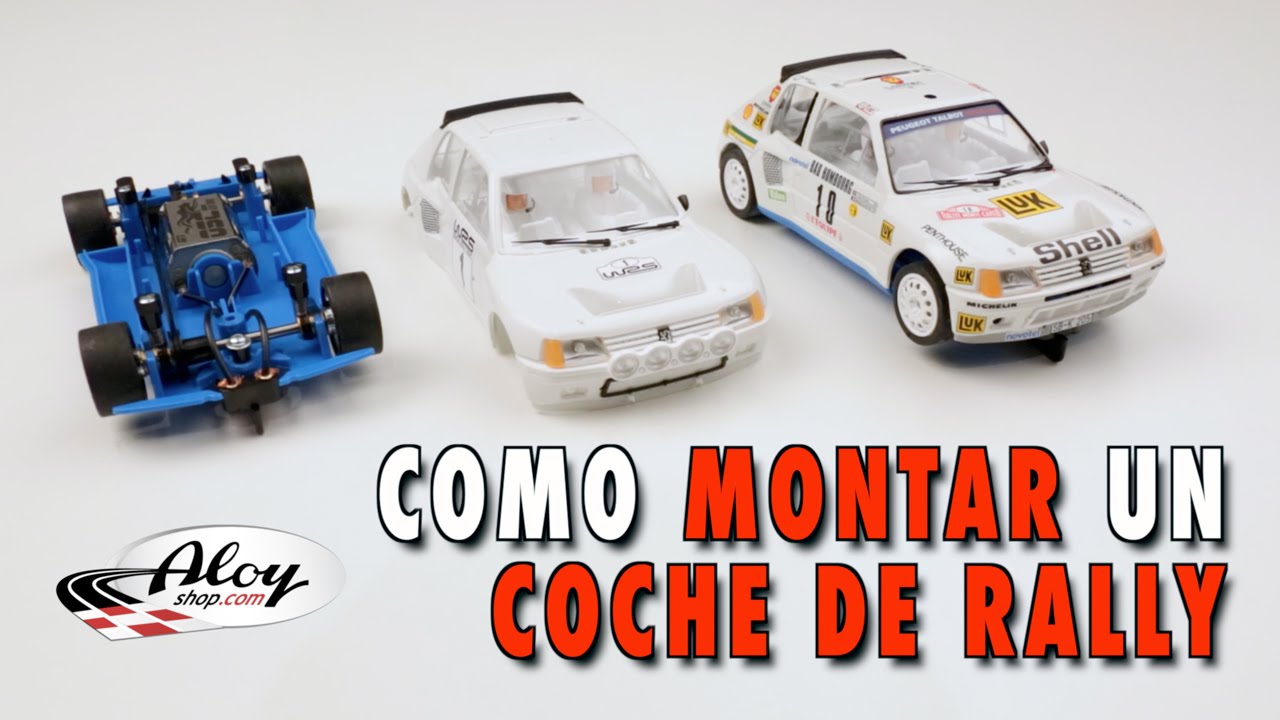 Como montar un coche de rally | SLOT | TUTORIAL | Español | SLOT CARS SCHOOL