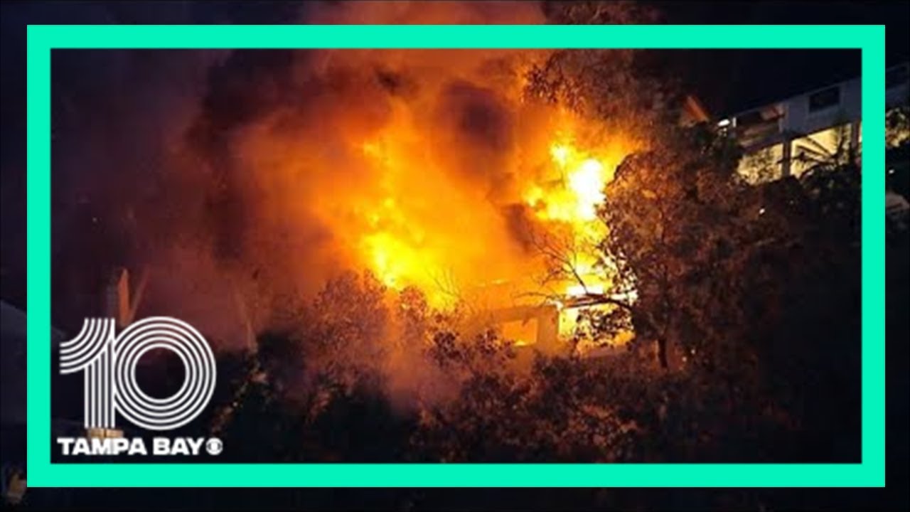 Fire breaks out at home on Laurel Road in South Tampa
