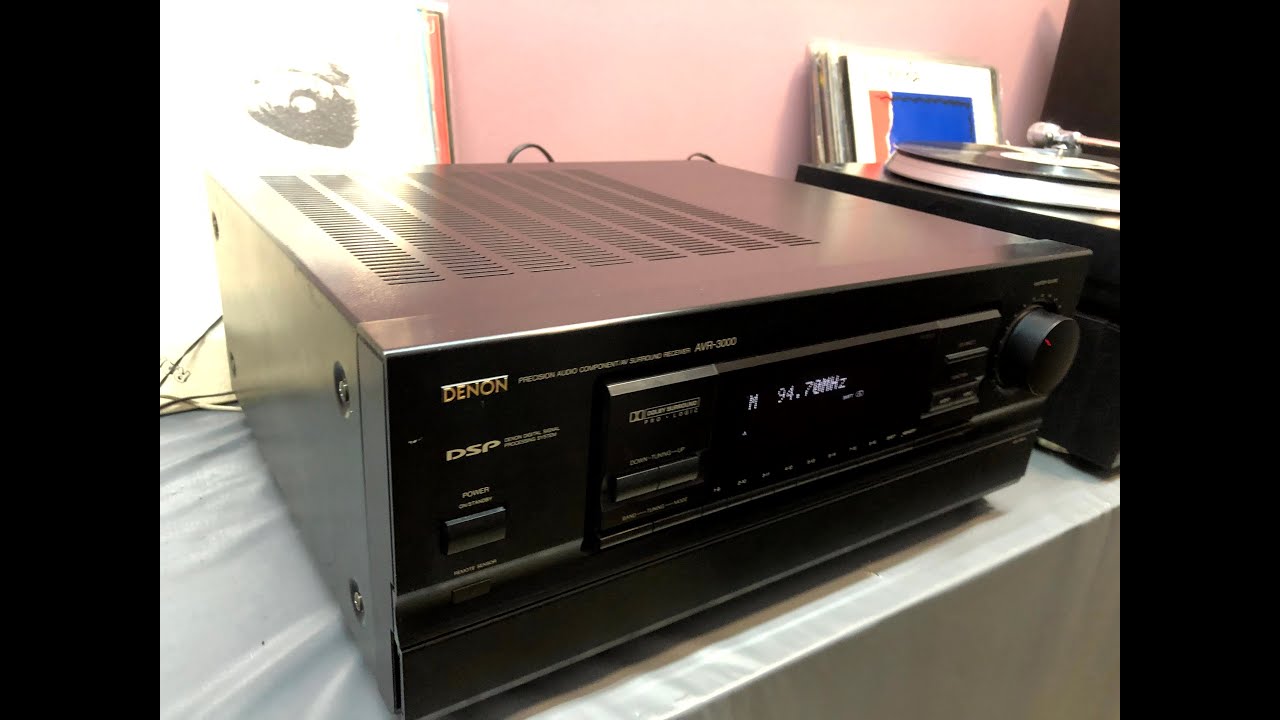 O Rei do Som - Receiver Denon AVR-3000
