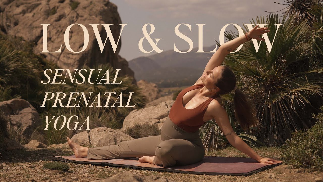 Low & Slow⎪30 Min Sensual Prenatal Yoga For All Trimesters