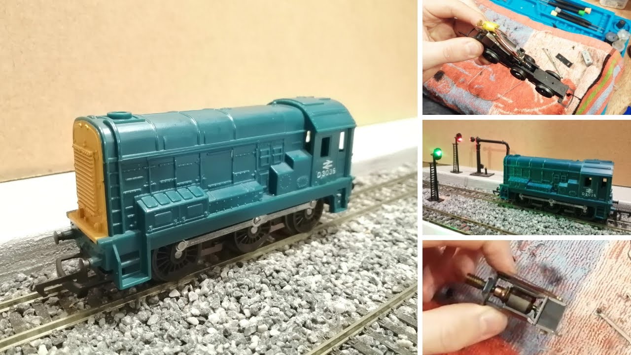A Complete Guide to Servicing a Triang Class 08 Shunter and the X03 / X04 motor