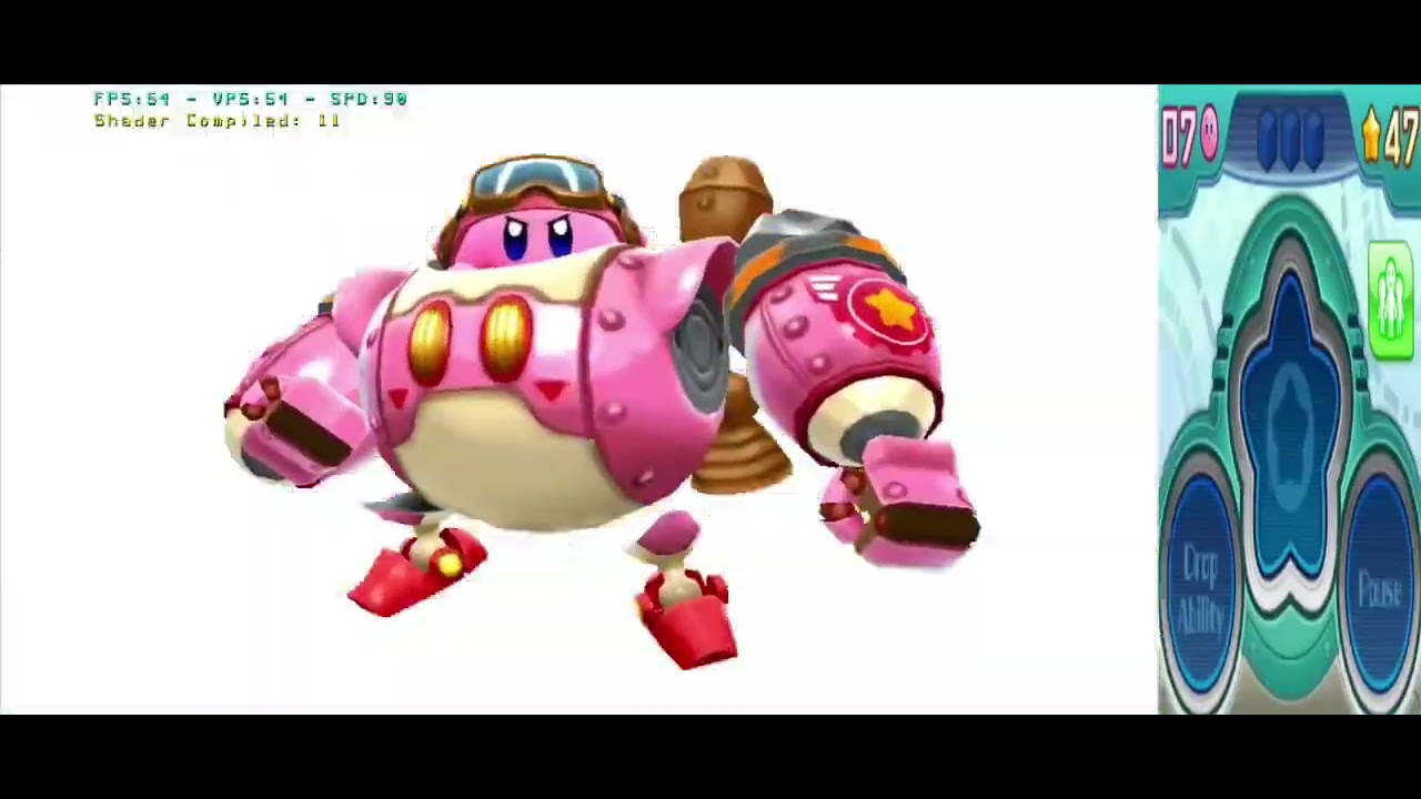 Kirby Planet Robobot Nintendo 3DS Gameplay on Android | Citra Emulator Smooth HD #citra#kirby 